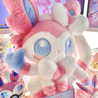 「In Stock」28cm Dreamy Sylveon Plushie
