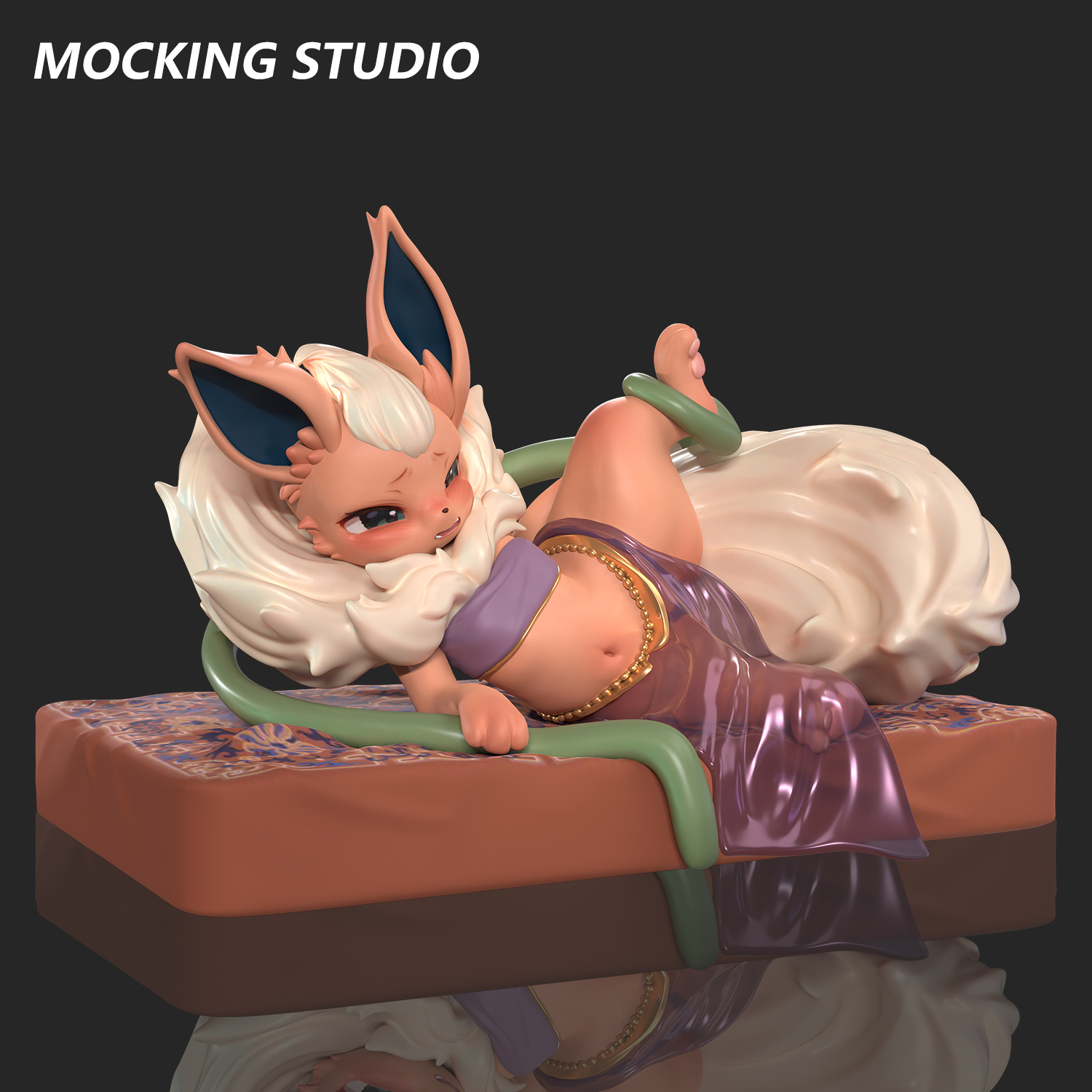 「Pre-Order」1/20 Oriental Fantasy Dancer Flareon figure Feral ver, shipping in Q3 - Image 3
