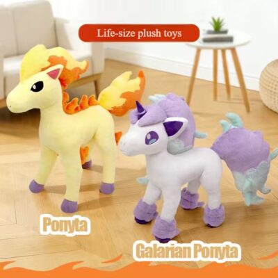 「Limited time Pre order」「Proxy Purchasing」100cm life-size Ponyta&Galarian Ponyta plush, shipping in July