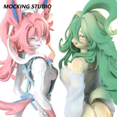 「Pre-Order」22cm Chef Sylveon&Leafeon figure, shipping in 2026 Q4 - 2027 Q1