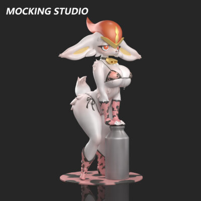「Pre-Order」「200 units Limited」22cm YUIO Cowkini Cinderace figure, shipping time 2026 Q4-2027 Q1
